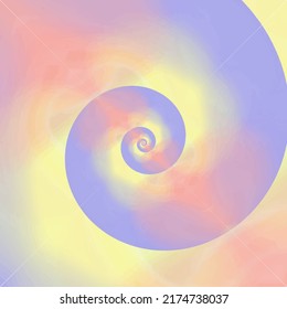 Abstract spiral background. Vector illustration.