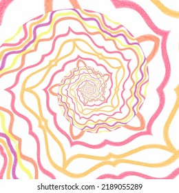 Antecedentes espirales abstractos. Ilustración del vector
