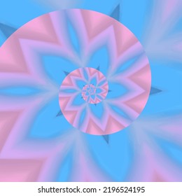 Abstract spiral background. Vector illustration
