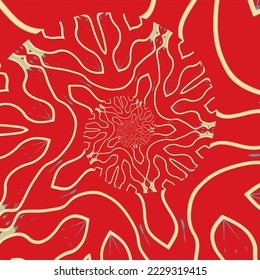 Abstract spiral background. Vector illustration
