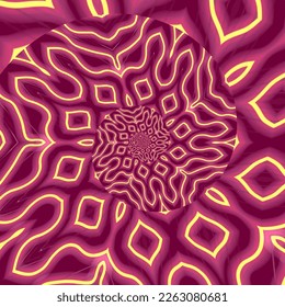 Abstract spiral background. Vector illustration
