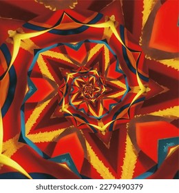 Abstrakter Spiralhintergrund. Vektorgrafik
