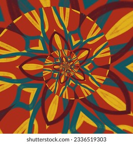 Abstract spiral background. Vector illustration
