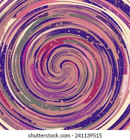 Abstract spiral background. Vector illustration.