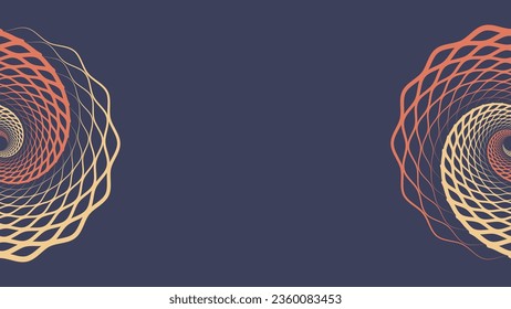 Abstract spiral Christmas background in light color. This background can be used as a festival promotional flyer and banner. This creative design is perfect background for your effective project. 