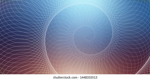 Abstract spiral colorful background with mild gamma for web and print. Can be used for presentation or landing page mockup.