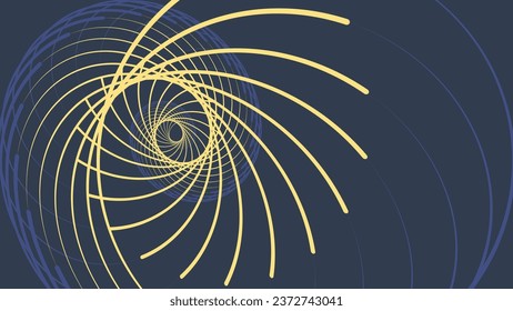 Abstract spiral dotted creative background. This simple minimalist background for your creative project.