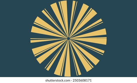 Abstract spiral dotted spinning round vortex style minimalist background.