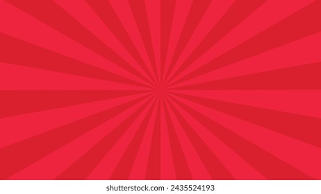 Abstract spiral dotted urgency round data burst red background.