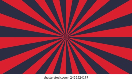 Abstract spiral dotted urgency round data burst red background.