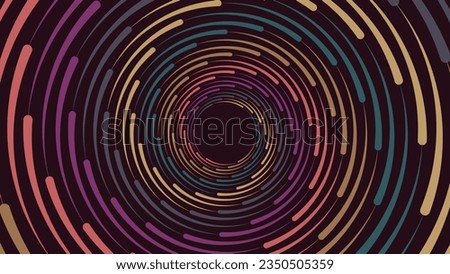 Abstract spiral dotted vortex background. This creative spiral circle can be used as a data cycle. You can also use it as a banner or webpage home. 