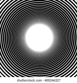 Abstract spiral element. monochrome twirl, swirl shape, snaky, curvy graphic. Logarithmic inward spiral. Coil, vortex shape.