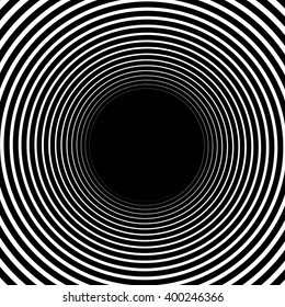 Abstract spiral element. monochrome twirl, swirl shape, snaky, curvy graphic. Logarithmic inward spiral. Coil, vortex shape.