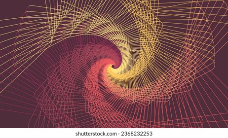 Abstract spiral four color combination background for your creative project. This creative minimalist simple background can be used as a banner or logo.