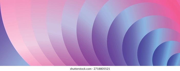 Abstractas fondo de gradiente espiral con capas curvas modernas