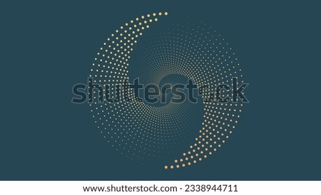 Abstract spiral line round ball in universe nebula shape background for your creative project. You can use it as a online page banner, wallpaper, or webpage home. This stunning interesting background.