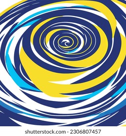 Abstrakte Spirale auf Hintergrund. Vektorgrafik für Ihr Design.Spiral und Swirl. Clipart.