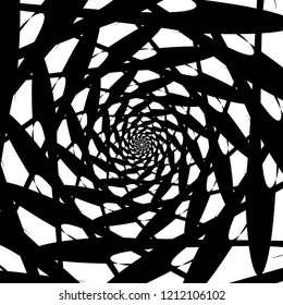 abstract spiral on a white background object.