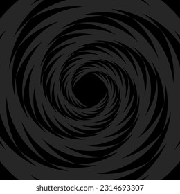 Abstract spiral pattern background. Vector illustration. 