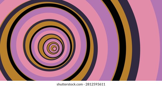 Abstract spiral pattern featuring vibrant colors and swirling circular shapes for artistic and decorative use.
