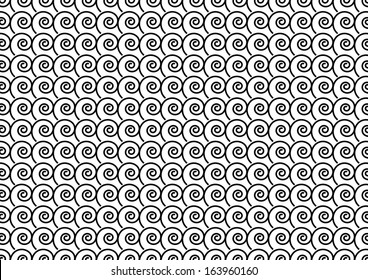 Abstract Spiral Pattern. Vector