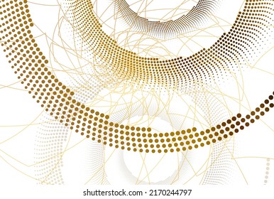 Abstract spiral rainbow design element on white background of twist lines. Vector Illustration eps 10. Colourful waves with lines created using Blend Tool. Templates for multipurpose presentation