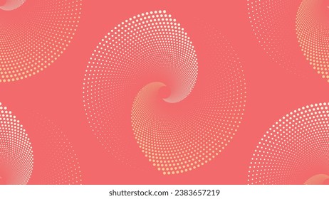 Abstract spiral red round dragon ball background for your creative project.