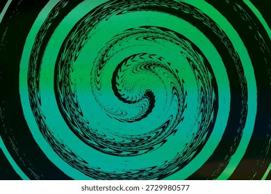 Abstrakte spiralförmige Dreh- und Drehlinien, computergenerierter Hintergrund, 3D-Rendering-Hintergrund