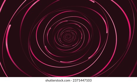 Abstract spiral round symbol type background in pink shade color. This creative background can be used as a banner or logo. This simple background is perfect for festival website or flyer use.