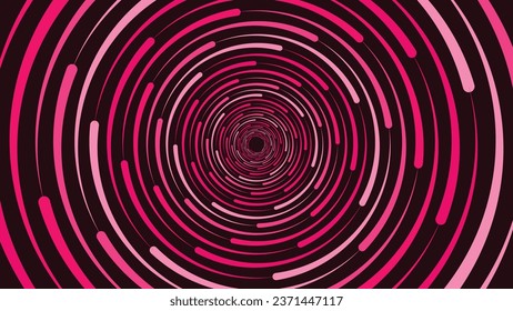 Abstract spiral round symbol type background in pink shade color. This creative background can be used as a banner or logo. This simple background is perfect for festival website or flyer use.