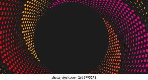 Abstrakte Spirale runden Symboltyp Hintergrund in rosafarbener Farbe. Dieser kreative Hintergrund kann als Banner oder Logo verwendet werden. 