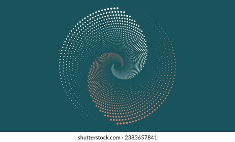 Abstract spiral round two line logo background. This simple background will make your project stunning and creative.