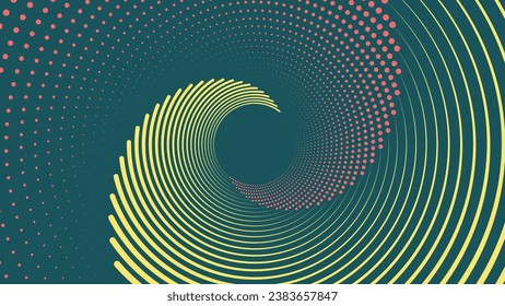 Abstract spiral round two line logo background. This simple background will make your project stunning and creative.