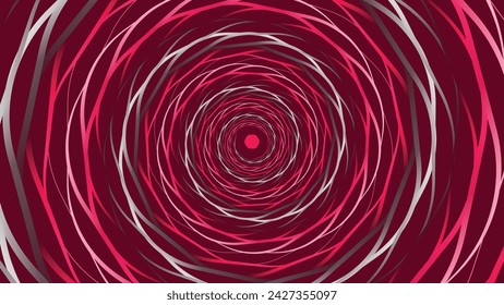Abstracto espiral redondo vórtice estilo urgencia de color púrpura de fondo.