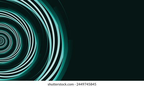 Abstrakter spiralförmiger runder Wirbel-Stil gepunkteter kreativer wellenförmiger Hintergrund.