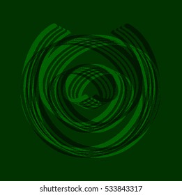 Abstract spiral shapes. Element for design. Vector illustration.