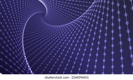 An abstract spiral shine background with radiant light effects and dynamic circular motion, editable vector EPS 10