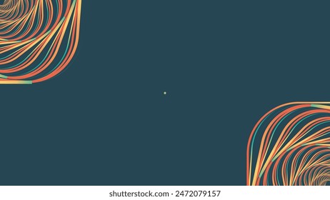 Abstrakte Spirale Spinnwirbel Stil gepunktete Big Data Hintergrund.