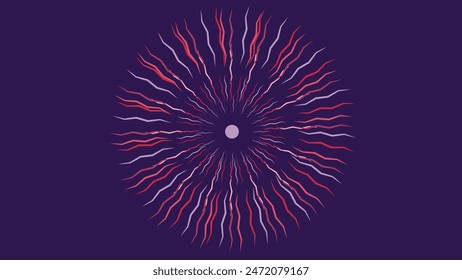 Abstract spiral spinning vortex style dotted big data background.