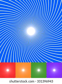 Abstract spiral, swirl, twirl background. editable vector.