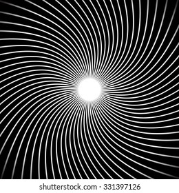 Abstract spiral, swirl, twirl background. editable vector.