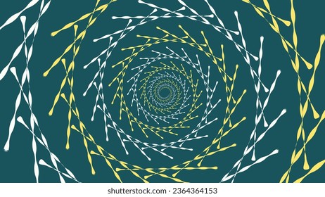 Abstract spiral symbol vortex background for your creative project. This simple creative design can be used as a banner or logo. This also can be used as a wallpaper or website home page.