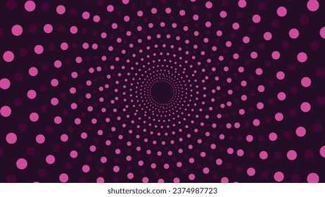 Abstract spiral symbol vortex background.