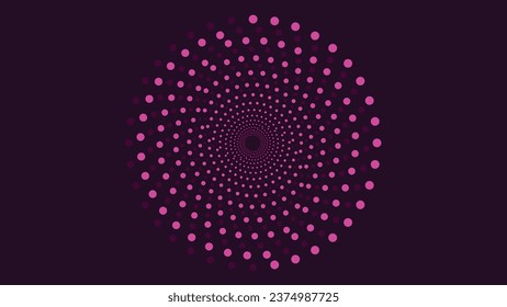 Abstrakte Spiralsymbol Wirbelhintergrund.