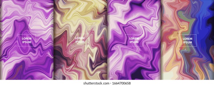 Abstract spiral texture illustration. Color Waves background. Modern design for banner, flyer, poster, wallpaper, brochure, smartphone screen