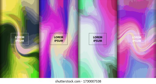 Abstract spiral texture illustration. Color Waves background. Modern design for banner, flyer, poster, wallpaper, brochure, smartphone screen