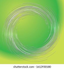 Abstract spiral, twist. Radial swirl, twirl wavy, curvy lines element. Whirlwind, whirlpool illustration. Circular, concentric loop pattern. Revolve, whirl design. Helix, volute rotation burst element