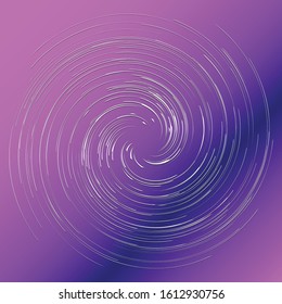 Abstract spiral, twist. Radial swirl, twirl wavy, curvy lines element. Whirlwind, whirlpool illustration. Circular, concentric loop pattern. Revolve, whirl design. Helix, volute rotation burst element