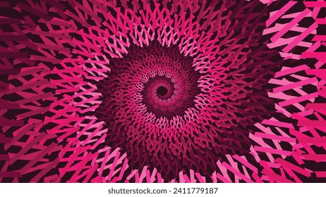 Abstract spiral valentine color lovely wavy background.