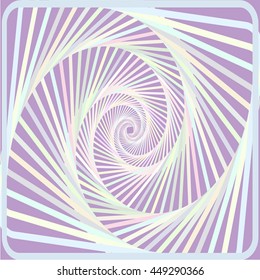 Abstract spiral, vortex effects with concentric shapes blended inward. Graphic design.Vector illustration. Background design. Optical illusion. Modern stylish. Swirling,rotating lines artistic graphic